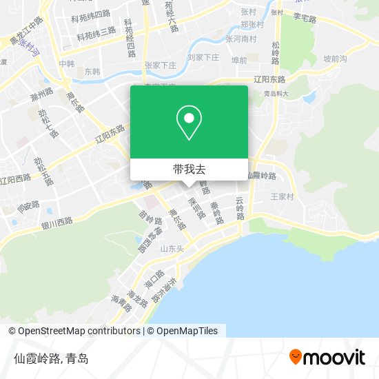 仙霞岭路地图