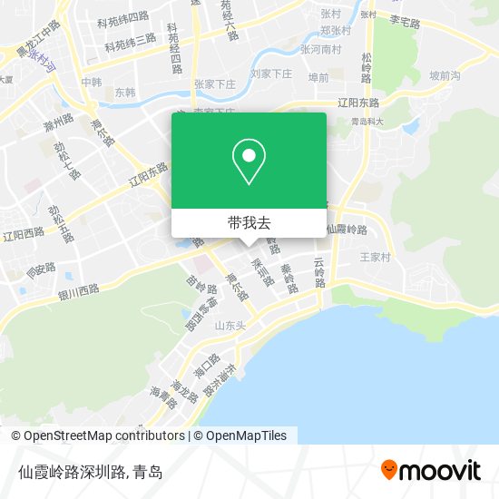 仙霞岭路深圳路地图