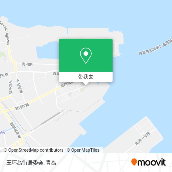 玉环岛街居委会地图