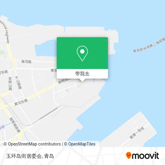 玉环岛街居委会地图
