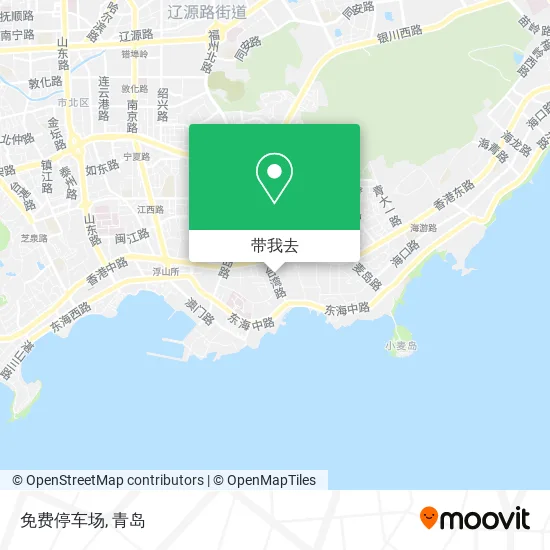 免费停车场地图