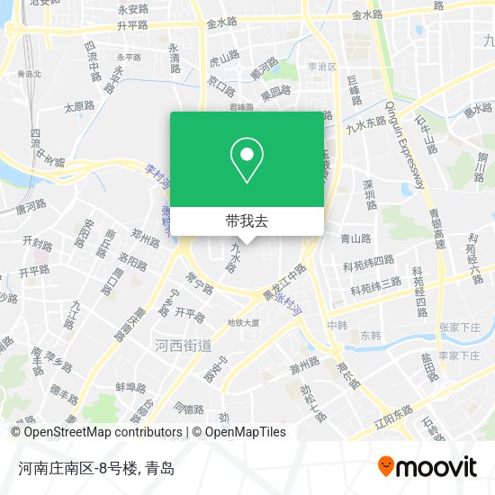 河南庄南区-8号楼地图