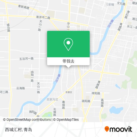 西城汇村地图