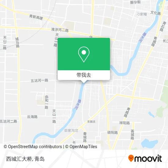 西城汇大桥地图