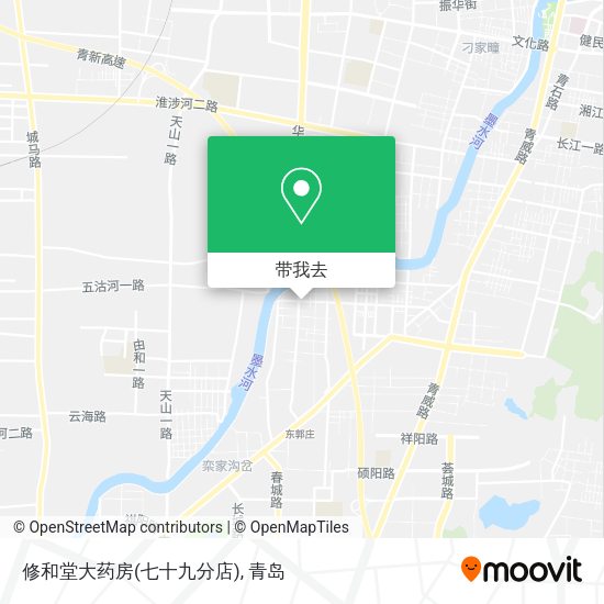 修和堂大药房(七十九分店)地图