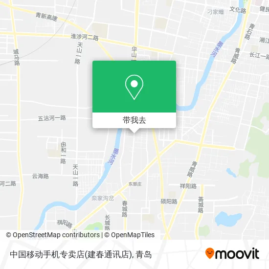 中国移动手机专卖店(建春通讯店)地图