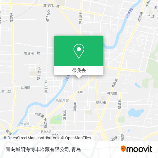 青岛城阳海博丰冷藏有限公司地图