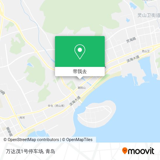 万达茂1号停车场地图