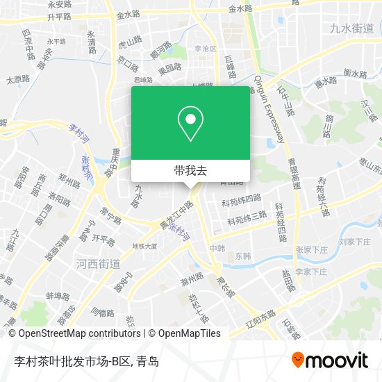 李村茶叶批发市场-B区地图