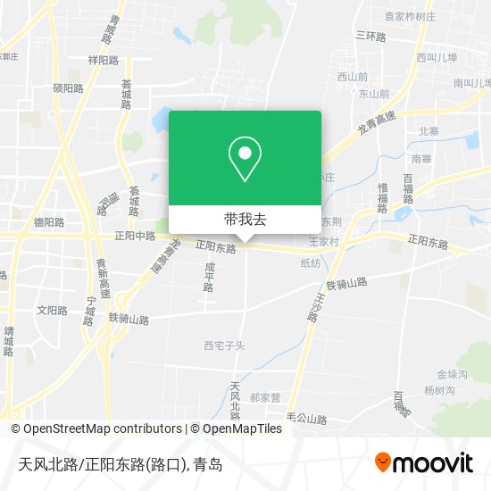 天风北路/正阳东路(路口)地图