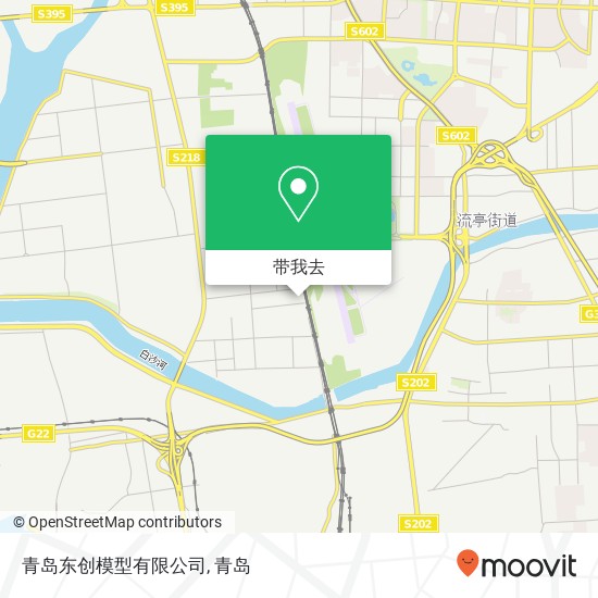 青岛东创模型有限公司地图