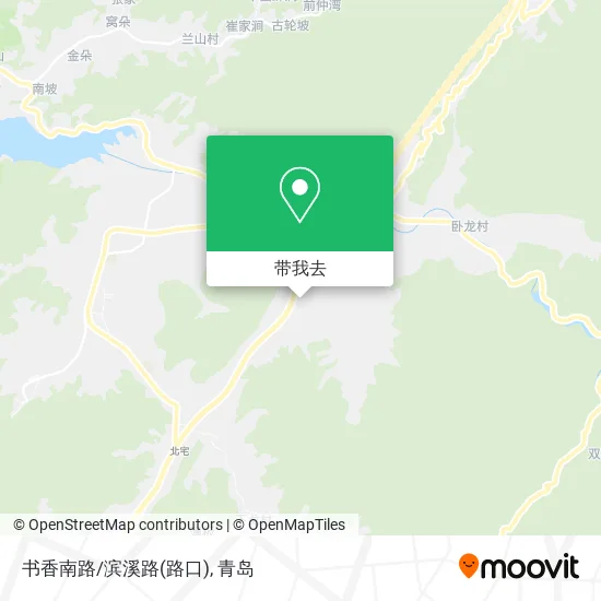 书香南路/滨溪路(路口)地图