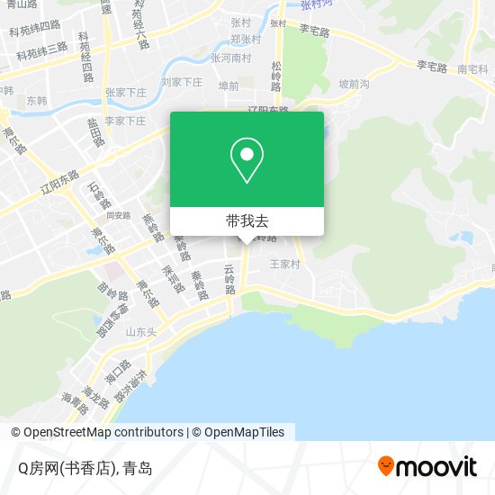 Q房网(书香店)地图