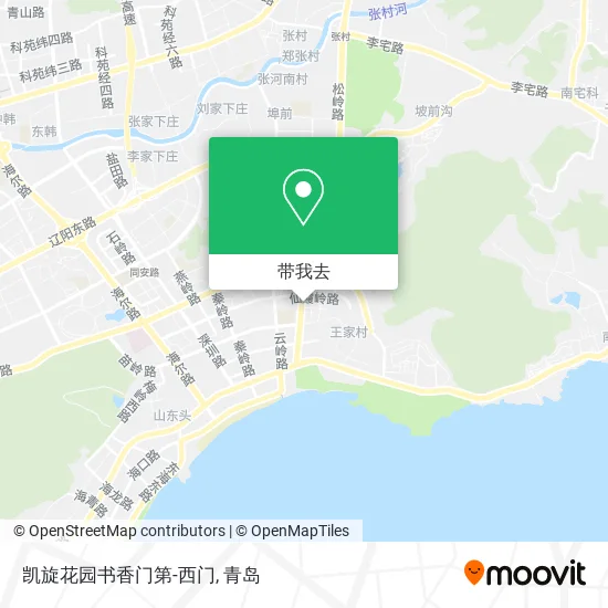 凯旋花园书香门第-西门地图