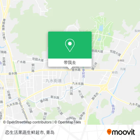 恋生活果蔬生鲜超市地图