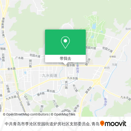 中共青岛市李沧区世园街道炉房社区支部委员会地图