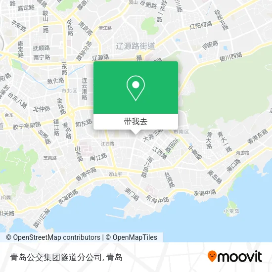 青岛公交集团隧道分公司地图