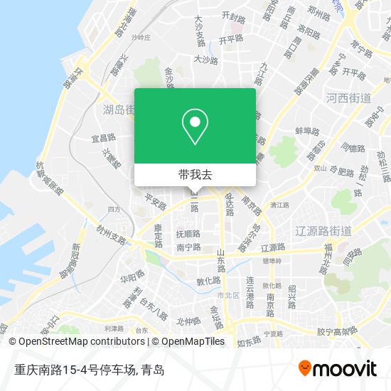 重庆南路15-4号停车场地图