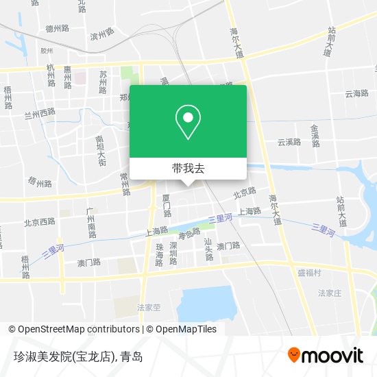 珍淑美发院(宝龙店)地图