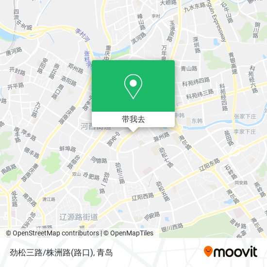 劲松三路/株洲路(路口)地图