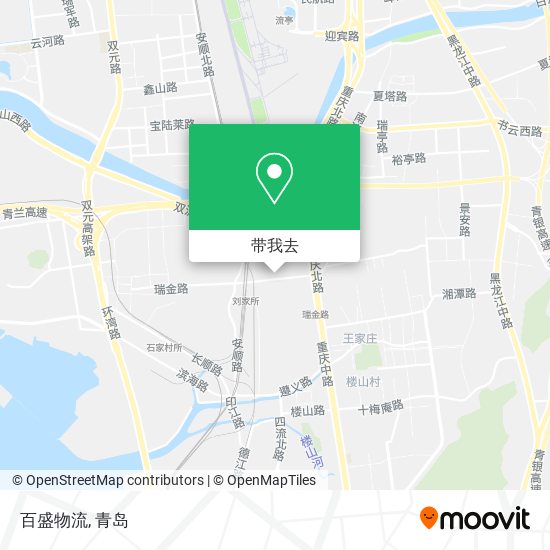 百盛物流地图