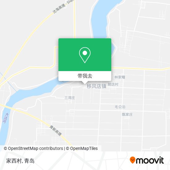 家西村地图