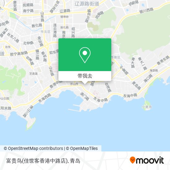 富贵鸟(佳世客香港中路店)地图