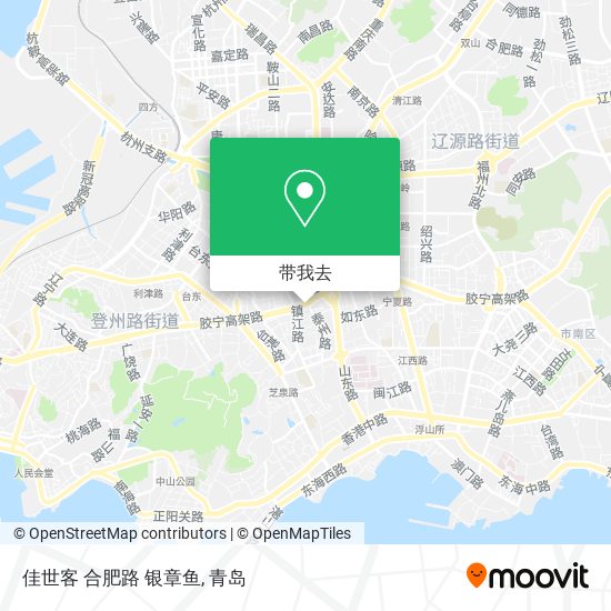 佳世客 合肥路 银章鱼地图