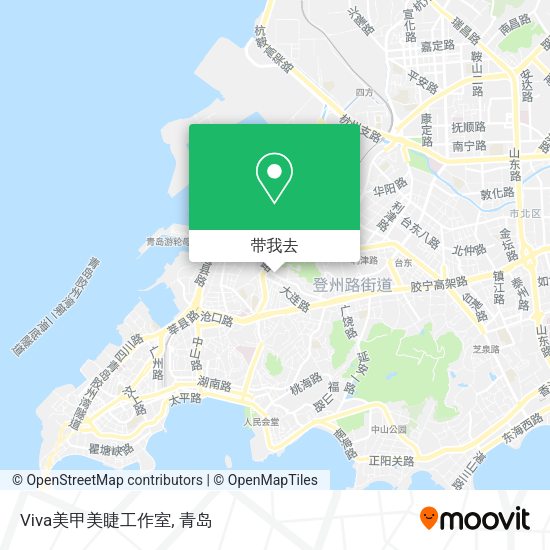 Viva美甲美睫工作室地图
