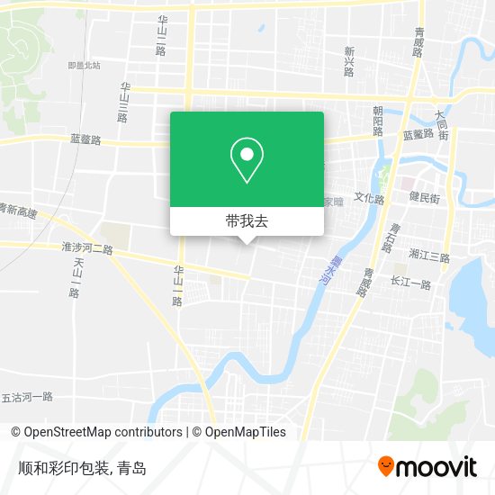 顺和彩印包装地图