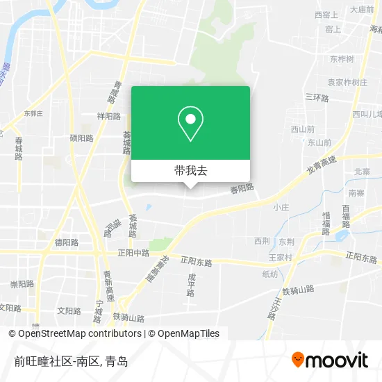 前旺疃社区-南区地图