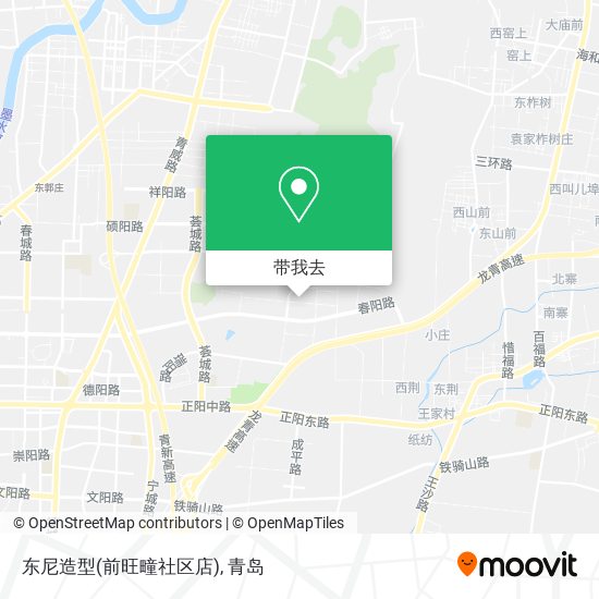 东尼造型(前旺疃社区店)地图