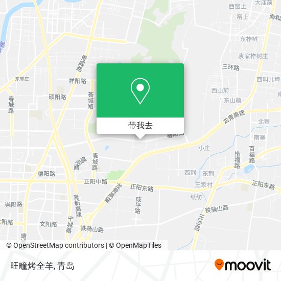 旺疃烤全羊地图
