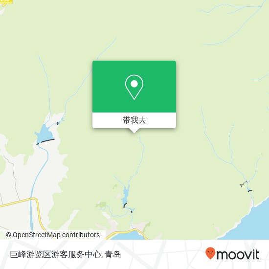 巨峰游览区游客服务中心地图