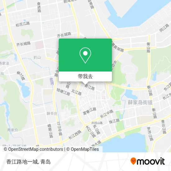 香江路地一城地图
