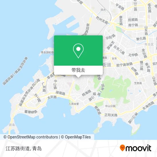 江苏路街道地图