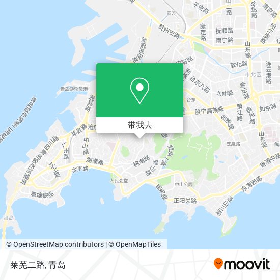 莱芜二路地图