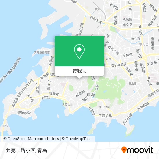 莱芜二路小区地图