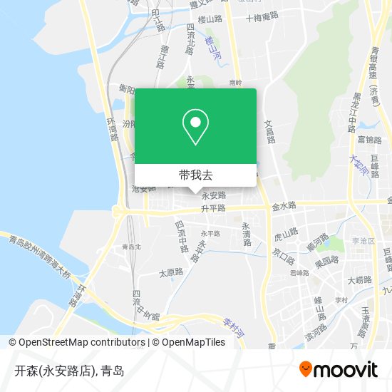 开森(永安路店)地图