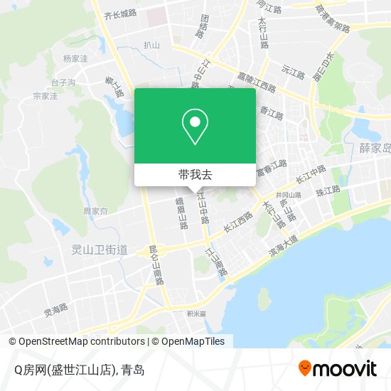 Q房网(盛世江山店)地图