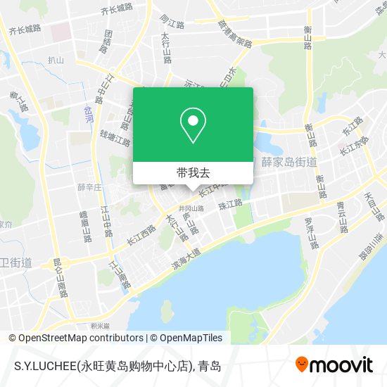 S.Y.LUCHEE(永旺黄岛购物中心店)地图