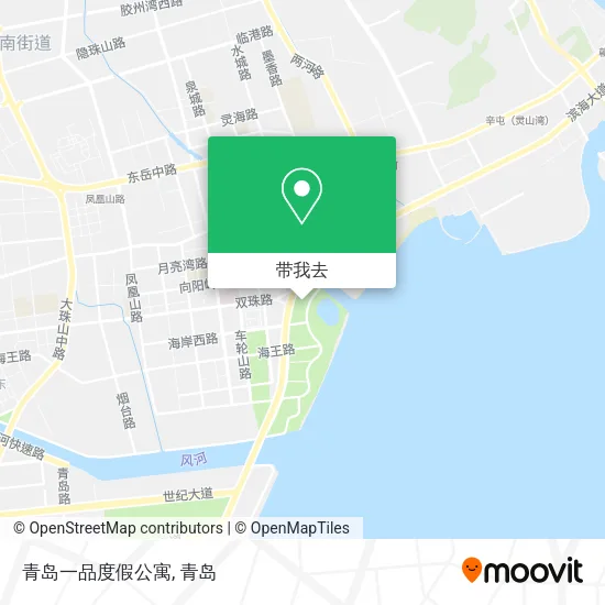青岛一品度假公寓地图