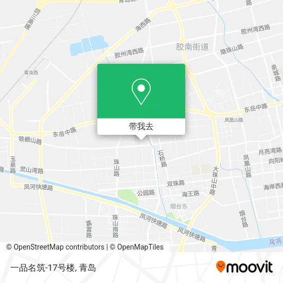 一品名筑-17号楼地图