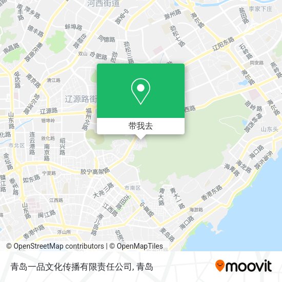 青岛一品文化传播有限责任公司地图