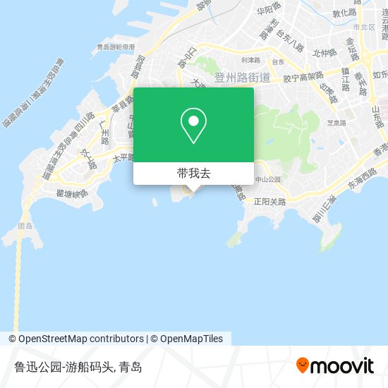 鲁迅公园-游船码头地图