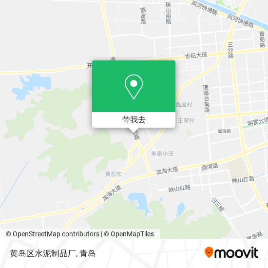 黄岛区水泥制品厂地图