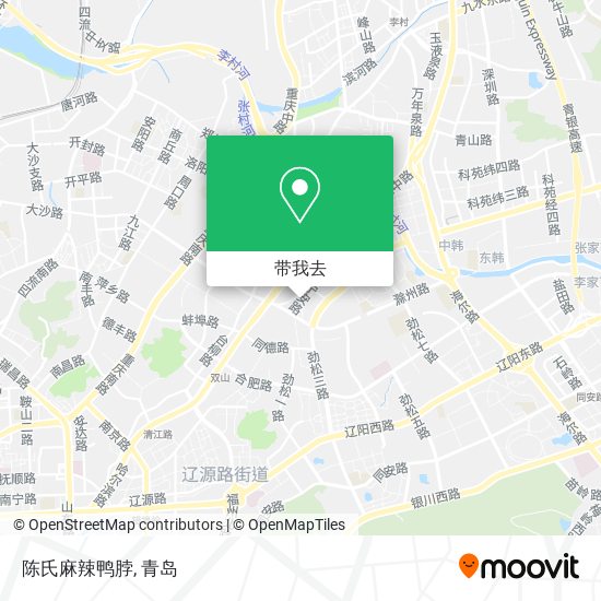 陈氏麻辣鸭脖地图