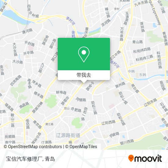 宝信汽车修理厂地图