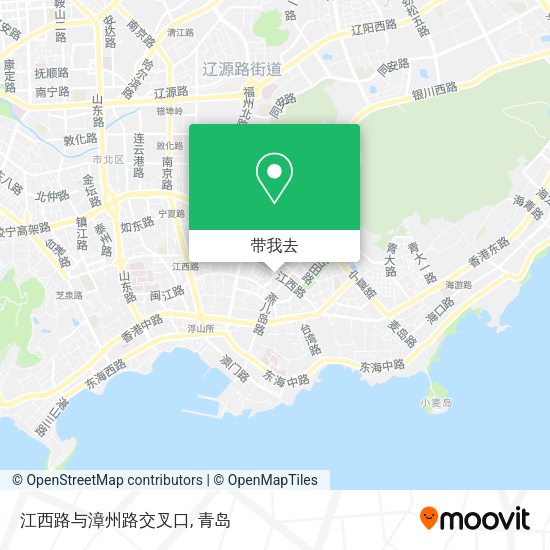 江西路与漳州路交叉口地图