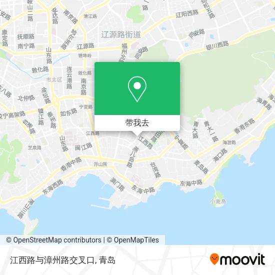 江西路与漳州路交叉口地图